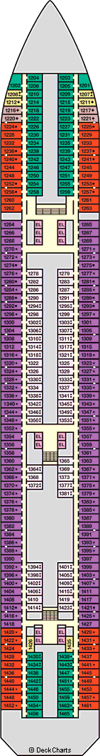 carnival conquest cruise deck plans