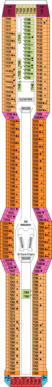 Celebrity Silhouette Deck Plans Reviews Pictures Tripadvisor