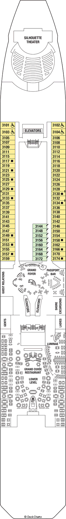 celebrity cruise silhouette cabin reviews