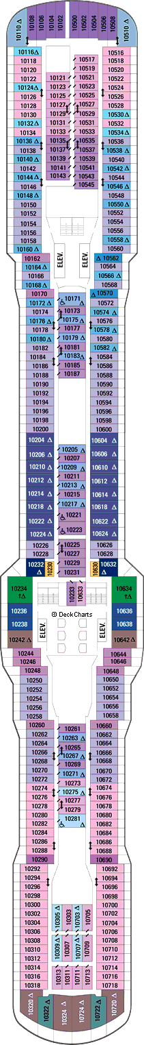 Royal Caribbean Anthem Of The Seas Deck Plans Reviews