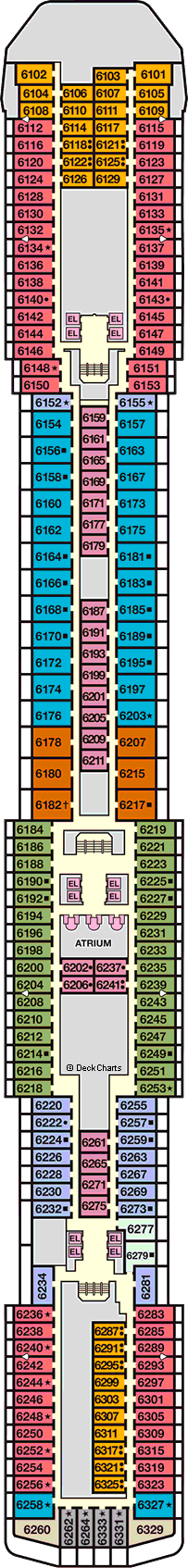 Carnival Miracle Deck Plans Reviews Pictures Tripadvisor