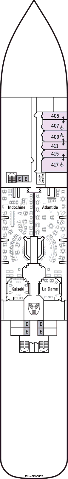 Silversea Silver Muse - Deck Plans, Reviews & Pictures - Tripadvisor